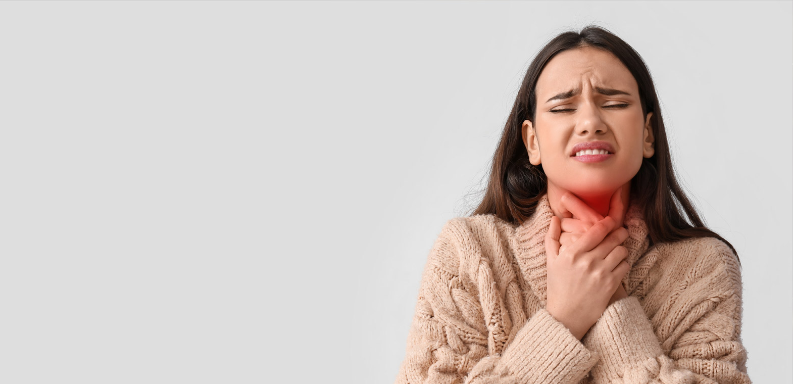 التهاب البلعوم (وجع الحلق)