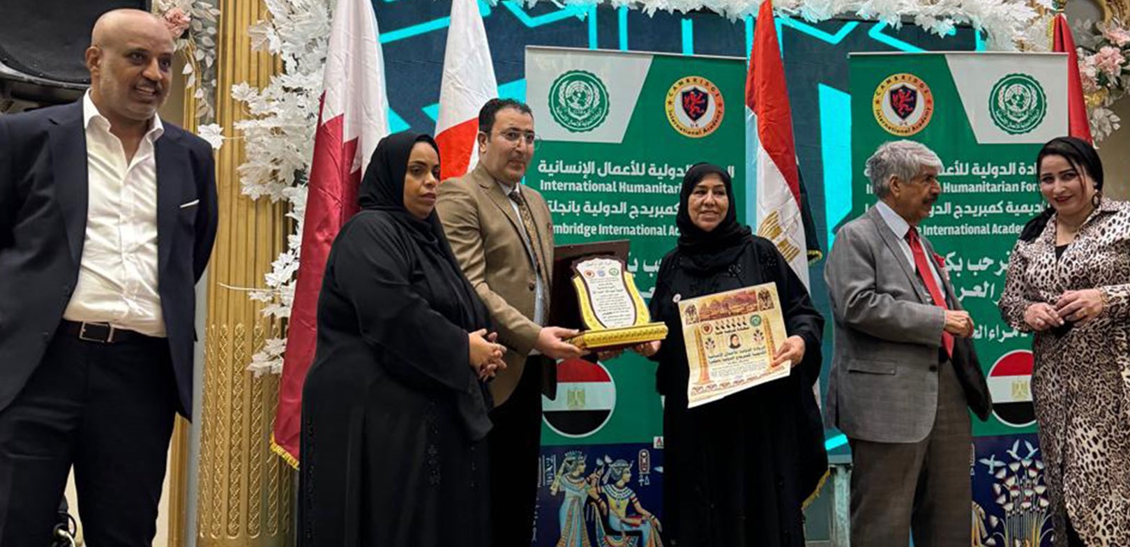 الدكتوراه الفخرية للإعلامية حليمة الملا 