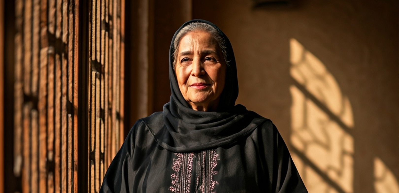 خلف النافذة