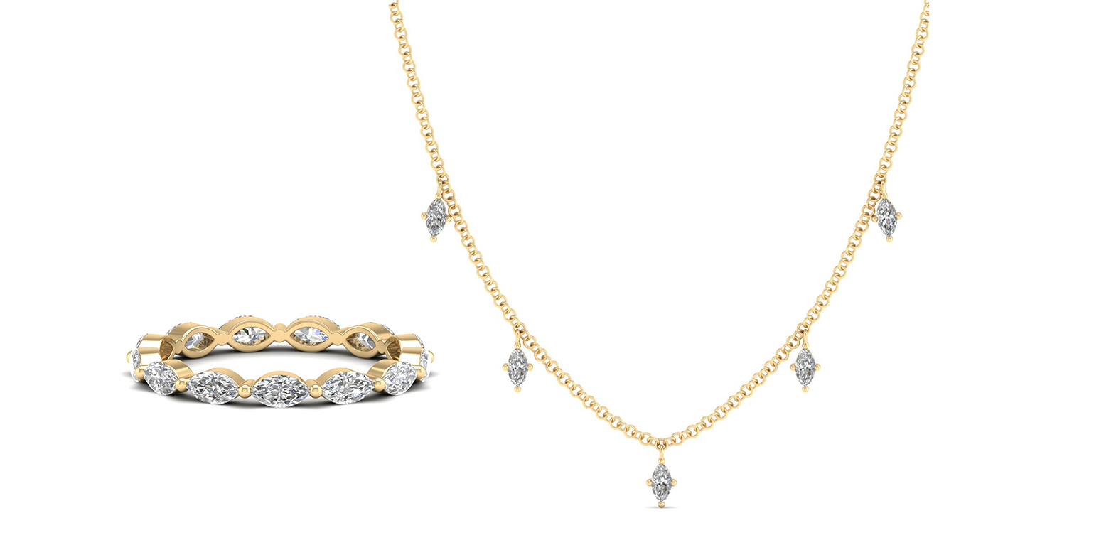 مجوهرات...  تجمع بين البساطة والفخامة