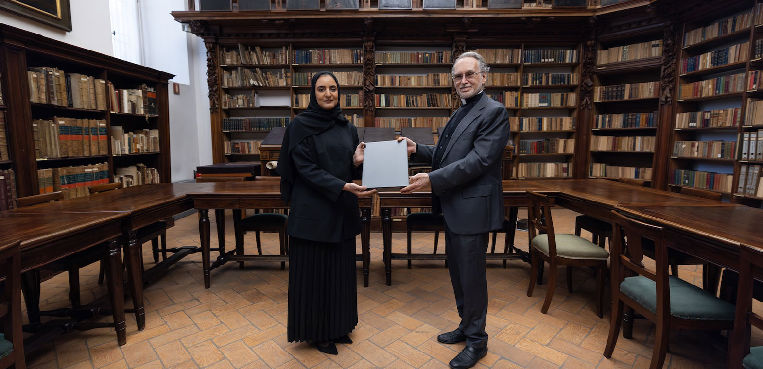 "بيت الحكمة" ومكتبة أمبروزيانا الإيطالية يوسعان آفاق التعاون الثقافي والمعرفي