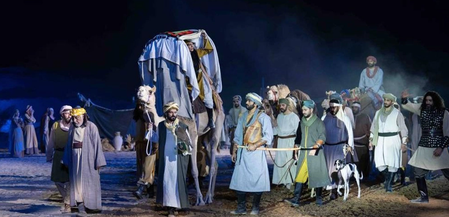 أحدث مسرحية للشيخ الدكتور سلطان القاسمي الشعرية "البرّاق وليلى العفيفة"