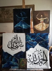 لبيبه اللحام: ألواني هي من حررني من كينونتي المادية